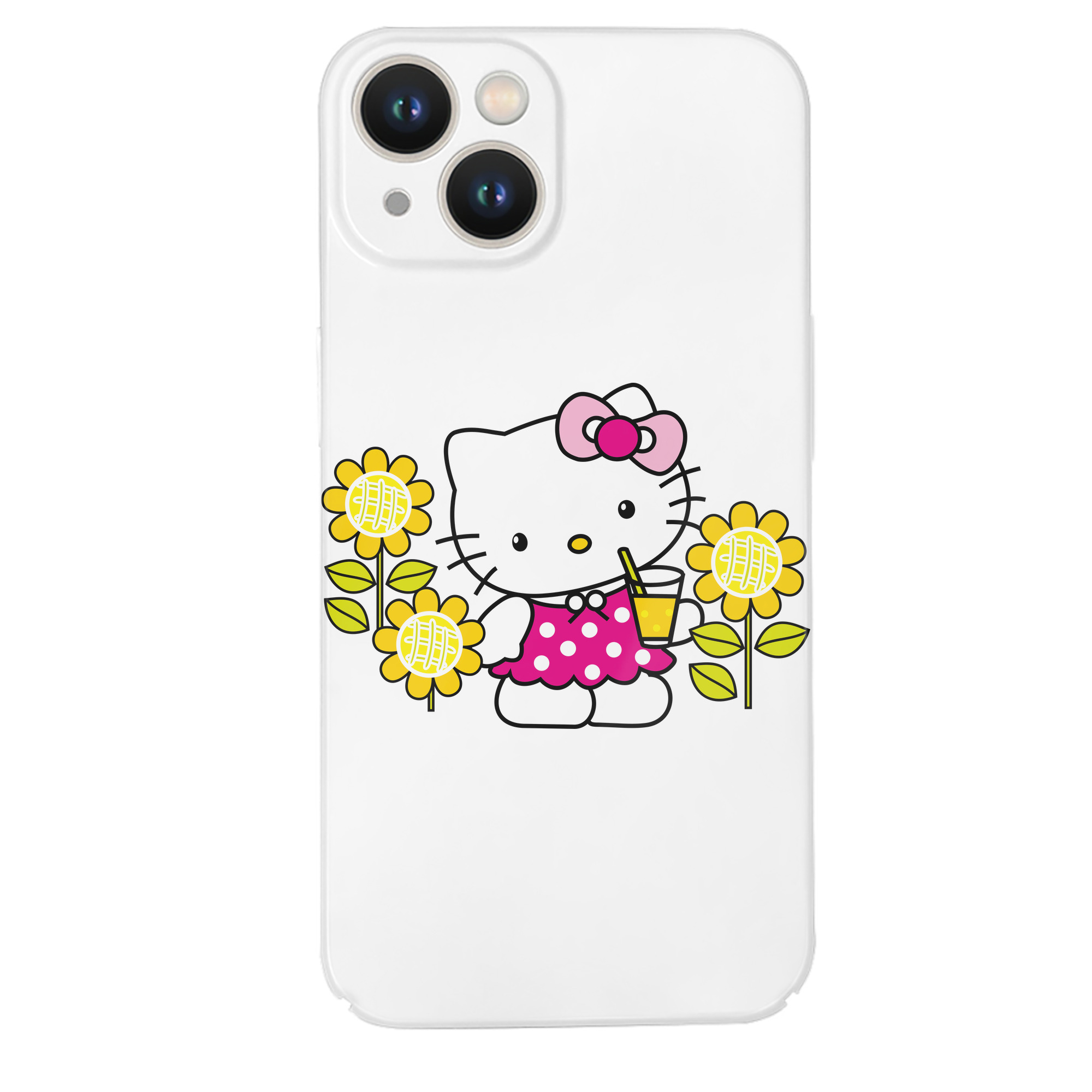 （画像用） Hello Kitty ハローキティ 【iPhone 14シリーズ対応】ハードケース